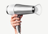 Blow dryer collage element psd