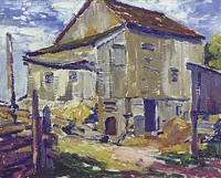 Barn (between 1890 and 1933) by Ernest Fuhr