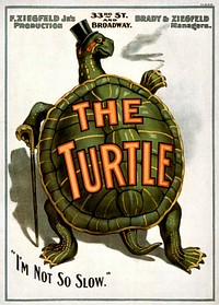 The Turtle 1898 Manhattan Theatre poster (1898) chromolithograph by Manhattan Theatre. Original public domain image from Wikipedia. Digitally enhanced by rawpixel.