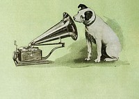 Dog vintage illustration. Remixed by rawpixel. 