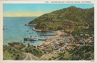 C.39. Avalon and Bay, Catalina Island, California (c. 1928) by anonymous