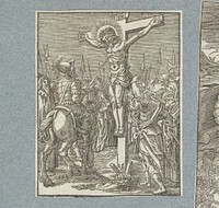 Christus aan het kruis (1628) by Christoffel van Sichem II, Hieronymus Wierix and Pieter Jacobsz Paets