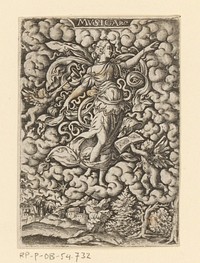 Muziek (1524 - 1562) by Virgilius Solis