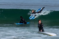 Surfing Monterey Bay