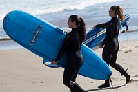 Surfing Monterey Bay