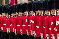 President Trump & the First Lady's Trip to Europe, President Donald J. Trump and First Lady Melania Trump visit with Her Majesty Queen Elizabeth II | July 13, 2018 (Official White House Photo by Andrea Hanks). Original public domain image from Flickr