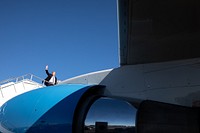 President Donald J. Trump Boards Air Force One