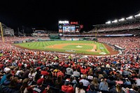 President Trump at the World Series Game