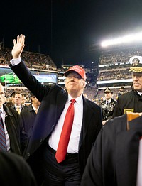 President Trump at the Army-Navy Football Game