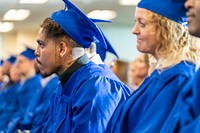 President Trump at a Hope for Prisoners Graduation Ceremony