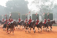 President Trump and the First Lady in India