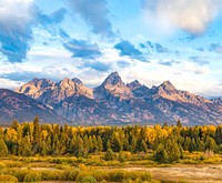 Grand Teton National Park. Original public domain image from Flickr