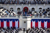 President Joe Biden delivers his inaugural address Wednesday, Jan. 20, 2021, during the 59th Presidential Inauguration at the U.S. Capitol in Washington, D.C. (Official White House Photo by Chuck Kennedy)