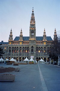 The World Factbook - AustriaThe Rathaus (City Hall) in Vienna is the seat of the mayor and the city council. It was built in the Gothic style between 1872-83. Original public domain image from Flickr