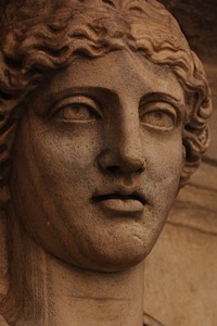 Roman sculpture. Original public domain image from Flickr