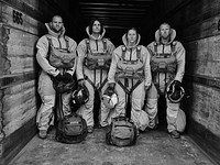 Crew at base- Redmond, OR. Original public domain image from Flickr