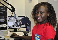 Stella Loki, Radio reporter, South Sudan. Stella Loki, Eye Radio-South SudanRadio is the most important source of information in South Sudan. USAID supports independent media, which are critical for providing reliable information to citizens, including populations displaced by conflict  