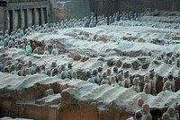 Terracotta Army at Emperor Qinshihuang&#39;s Mausoleum Site in China. Free public domain CC0 photo.