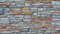 Stone wall texture desktop wallpaper, high definition background