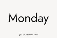 Jost Open Source Font by Owen Earl