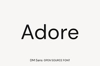 DM Sans Open Source Dont by Colophon Foundry, Johnny Pinhorn, Indian Type Foundry