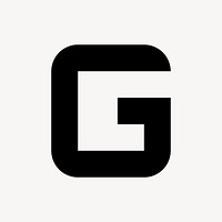 G Mobiledata, device icon, sharp symbol style vector