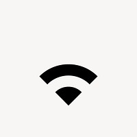 Wifi 2 Bar, device icon, outline style psd