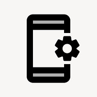 App Settings Alt, navigation icon, two tone style vector
