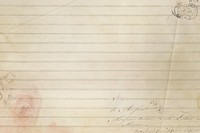 Vintage lined note paper with copy space background 