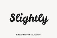 Leckerli One open source font by Gesine Todt