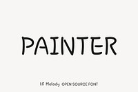 Hi Melody open source font by YoonDesign Inc