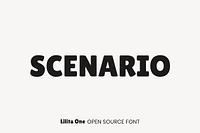 Lilita One open source font by Juan Montoreano