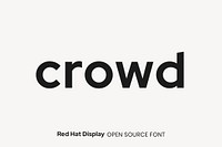 Red Hat Display open source font by MCKL