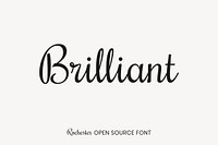 Rochester open source font by Sideshow