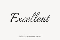 Italianno open source font by Robert Leuschke