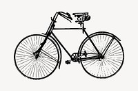 Bicycle, transportation illustration vector. Free public domain CC0 graphic