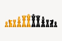 Chess pieces clipart, illustration vector. Free public domain CC0 image.