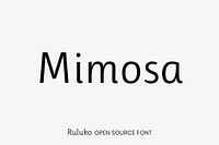 Ruluko open source font by Ana Sanfelippo, Angélica Díaz, Meme Hernández