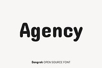 Dangrek open source font by Danh Hong