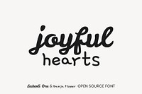 Leckerli One & Gamja Flower open source font by Gesine Todt, YoonDesign Inc