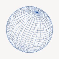 Global network clipart, illustration vector. 