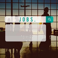 Jobs Search Application Career Employment Recruitment Concept