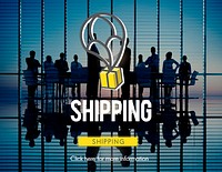 Cargo Freight Shipping Business Word Concept