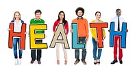 Group of People Standing Holding Health