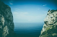 Cliffs at Capo Caccia, Italy