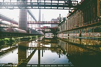 Water in an industrial factory