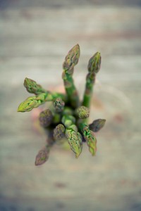 Close up of fresh asparagus