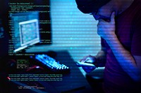 Computer hacker shoot 