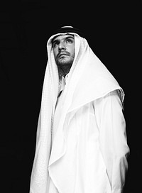 Portrait of middle eastern man