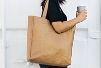 <p>Design space on blank tote bag</p>